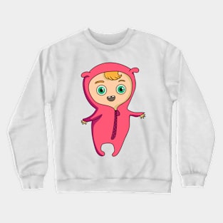 cute girl Crewneck Sweatshirt